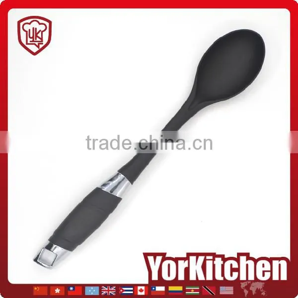 2016 Best Selling FDA LFGB Grade Accessory Cooking Nylon Slotted Spoon photo-5