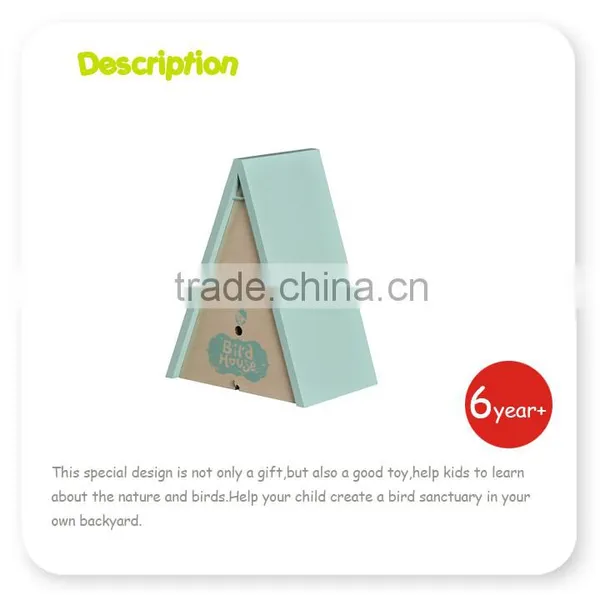 Children's Triangle Bird House photo-2