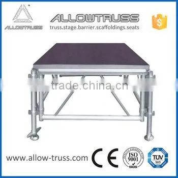 Portable Easy Assemble Aluminium Folding Mobile Event Stage With Low Prise photo-3
