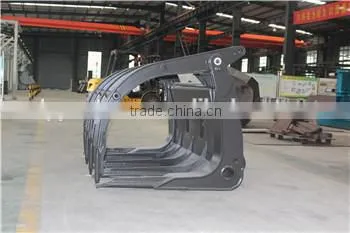 Grass Grapple/Straw Grapple/Grapple Forks for Sale , PC60,D85,PC100,PC200,PC300,PC400,PC500,PC650,PC1000 Grass Grapple
