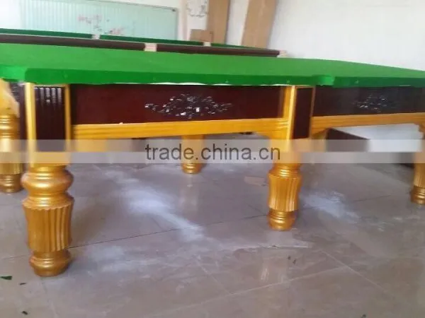 Slate+MDF billiard table, auto ball return system pool table, OEM+ODM billiard table with metal adjusted leg level