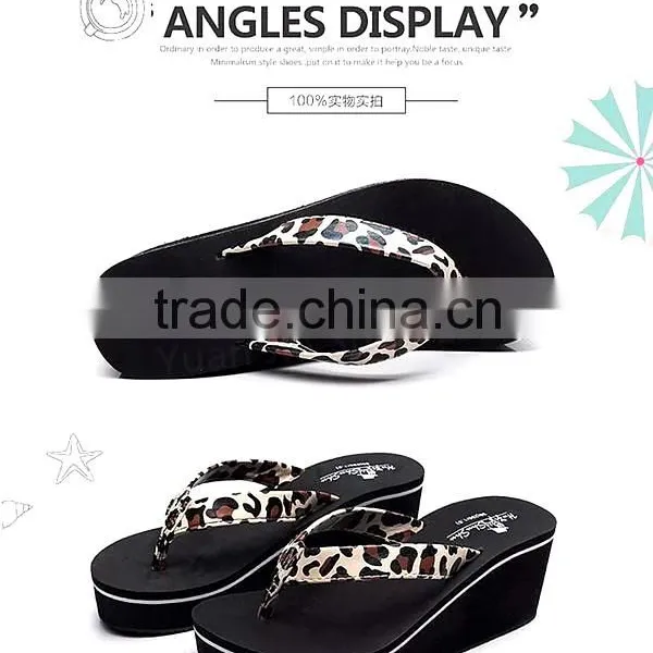 Populer Women Platform Sandals on Beach Casual Flip-flops photo-6