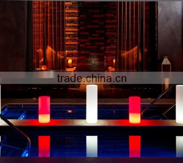 Color Change180cm High Plastic Led Bar Stand Pole LED Bar Cylinder photo-3