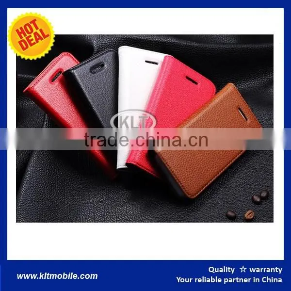 EXW Luxury 6 Inch Leather Case Leather Cover Wallet Case for Alcatel Blu photo-6