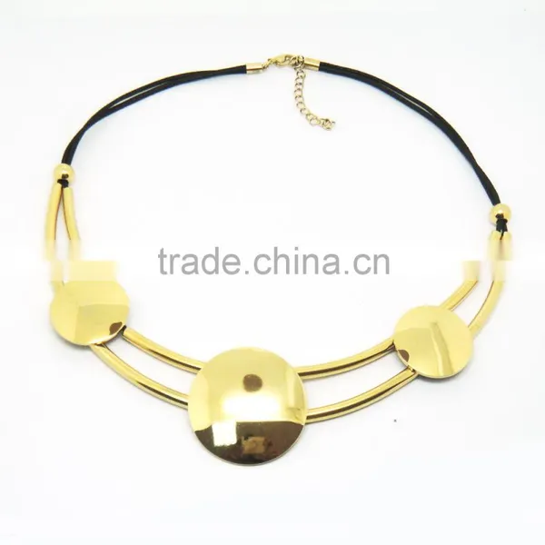 Wholesale Chunky Statement Necklace in China Fashion Gold Boho Necklace photo-2