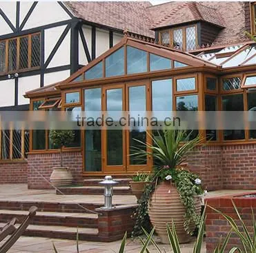 Aluminum Frameless or Hidden Frame Curtain Wall Profiles With Top Quality photo-3