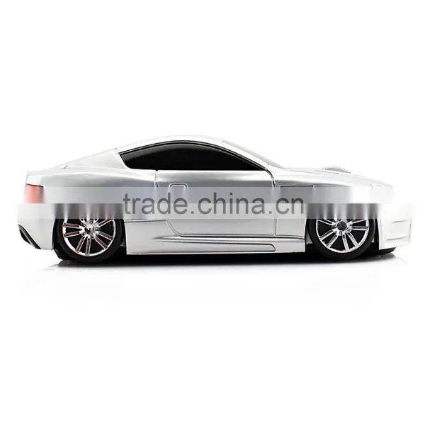 Gray 2.4GHz Wireless Aston Matin Car Shaped Game Optical Mouse photo-4