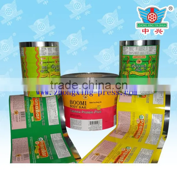 Food Grade Food Packaging Plastic Film Roll for Snack Packaging photo-4