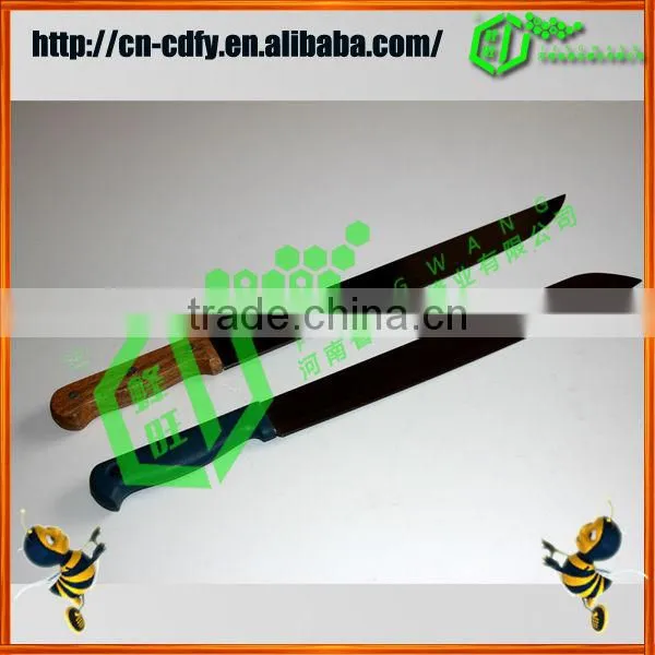 High Quality Stainless Steel Uncapping Knife With Wooden or Plastic Handle photo-3