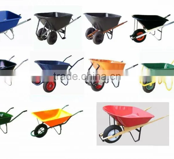 Powder Coated Wheelbarrow, Steel Wheelbarrow , Wheelbarrow photo-2