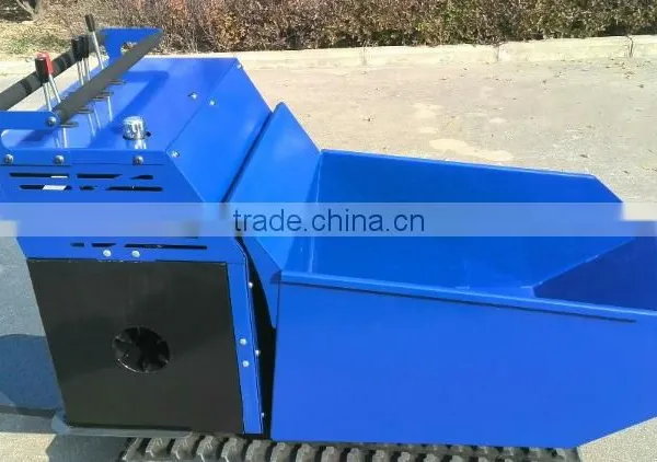 Europe Hot Selling SF0650 Mini Track Dumper With Hydraulic Tipping photo-2