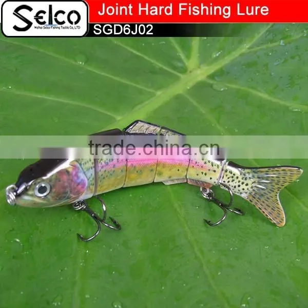 4.5" Multi Jointed Fishing Lure Life-like Minnow Hard Lure photo-6
