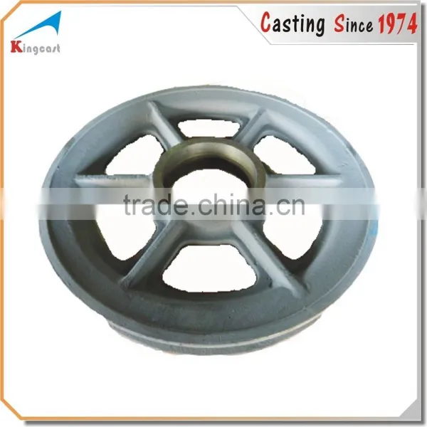 OEM Custom High Quality Cast Iron Gate Wheel photo-2