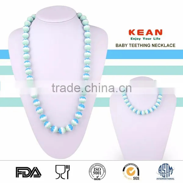 Baby Teething Necklace For Mom Wear 100% PBA FREE WIth FDA photo-6