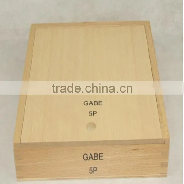 Wooden Froebel Gabe 5P Teaching Assist Tool Learning Educational Preschool Training Numbers and Shapes Toys photo-3