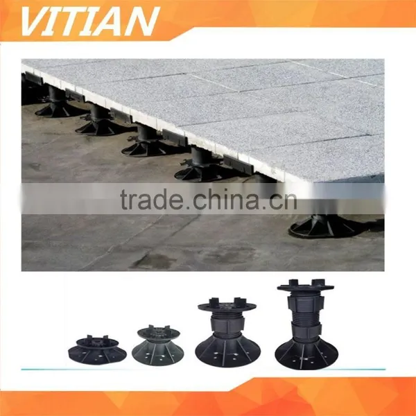 Vitian Heavy Loading Outdoor WPC Flooring Adjustable Plastic Pedestals photo-2