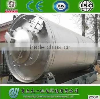 DAYI 5T-20T Capacity Scrap Tyre Pyrolysis Plant With CE ISO Certificate photo-6