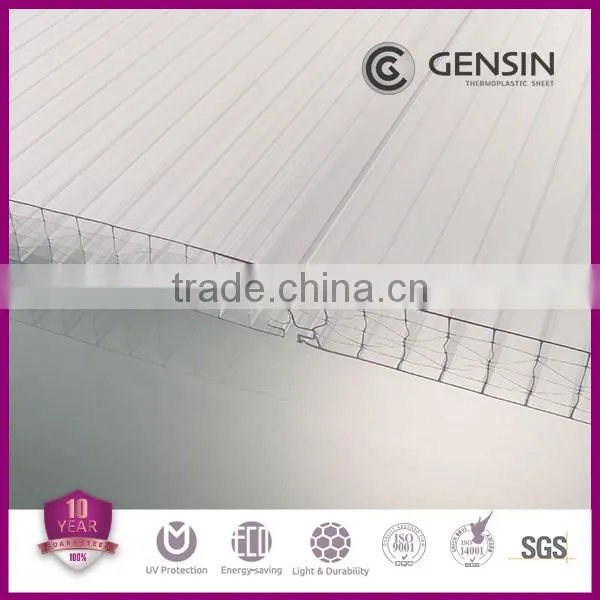 Building Material pc Plug-pattern Sheet / Multiwall Polycarboante Sheet / 40mm Polycarbonate Panel photo-5