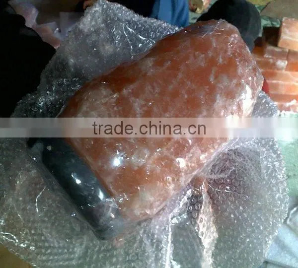 Rock Salt Natural Lamp 3-5kg / Rough Rock Salt Lamps/ Pakistan Salt Lamps photo-2