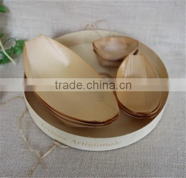 Cheap Japanese Style Pine Wooden Tray Wooden Sushi Disposable Boat photo-5