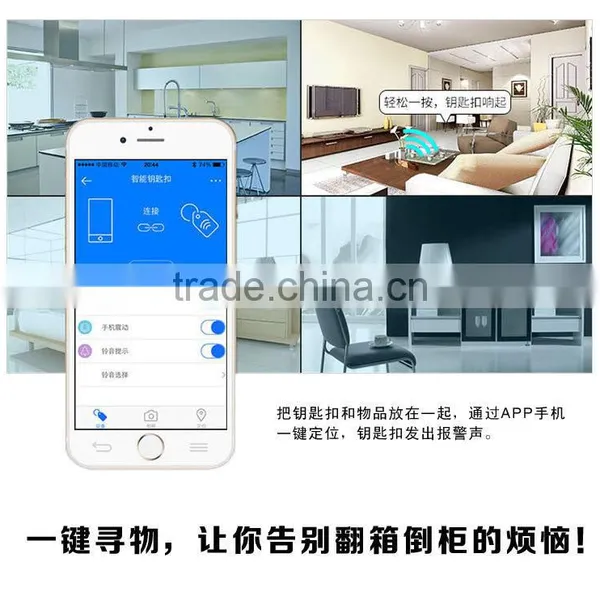 New Arrival Private Lable Smart Anti-lost Bluetooth Whistle Key Finder Keychain, Remote Contorl Key Ring photo-5
