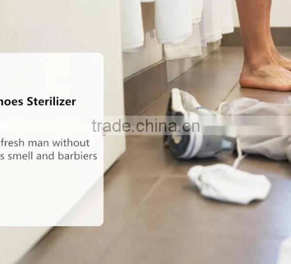 2017 New Arrival Innovative Smart Mobile APP Control Shoe Sterilizer, Mini Aluminum Capsule Design Oxygen Anion Shoe Sterilizer photo-2