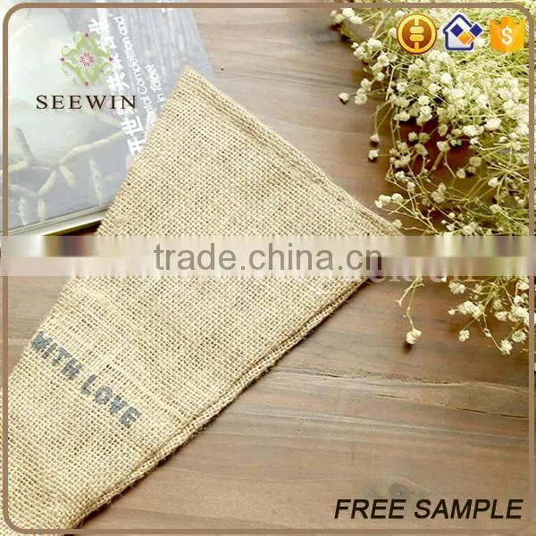 Cute Burlap Flower Bag Flower Packing Design photo-2