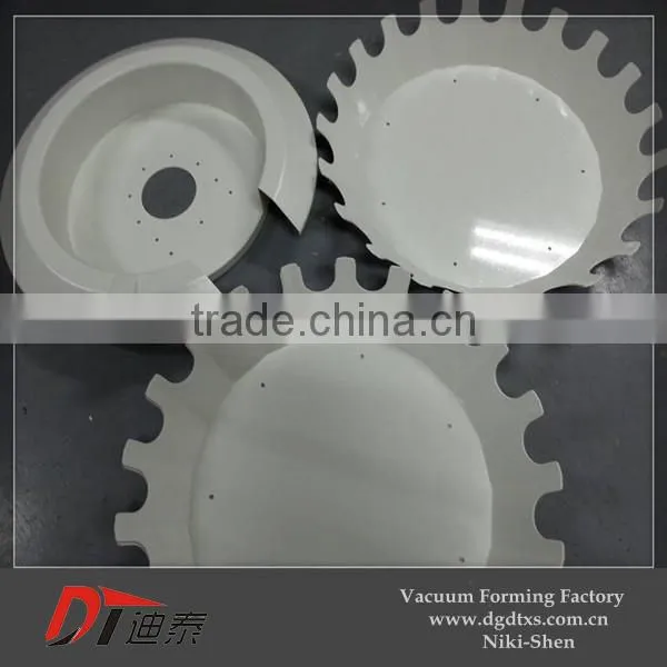 Customized White PVC Thermoformed Part photo-5