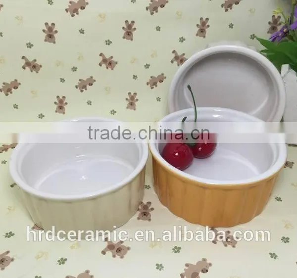 China Manufacturer Stocked Stoneware Ice Cream Bowl,ceramic Ice Cream Cup photo-3