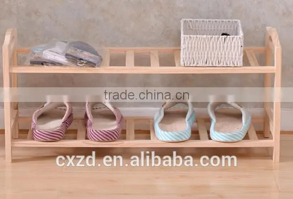 Simple Design Cheap Modern Wooden Shoe Rack photo-2