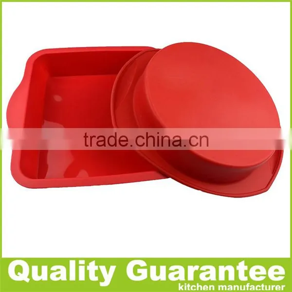 Hot Selling Silicone Baking Pan Round Silicone Cake Baking Pan Square Baking Pan photo-2