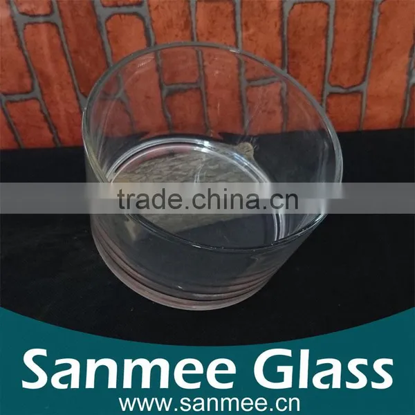 Manufacture Clear Candle Holders Quality Glass Candle Holder photo-2