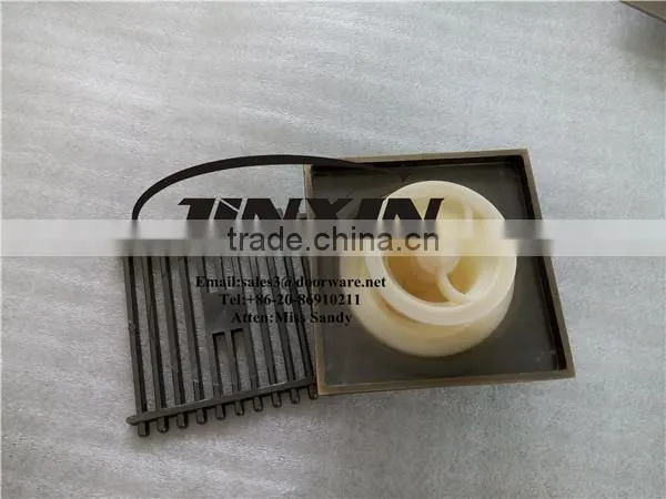 JINXIN Supply Deodorant Brass Linear Floor Drain photo-4