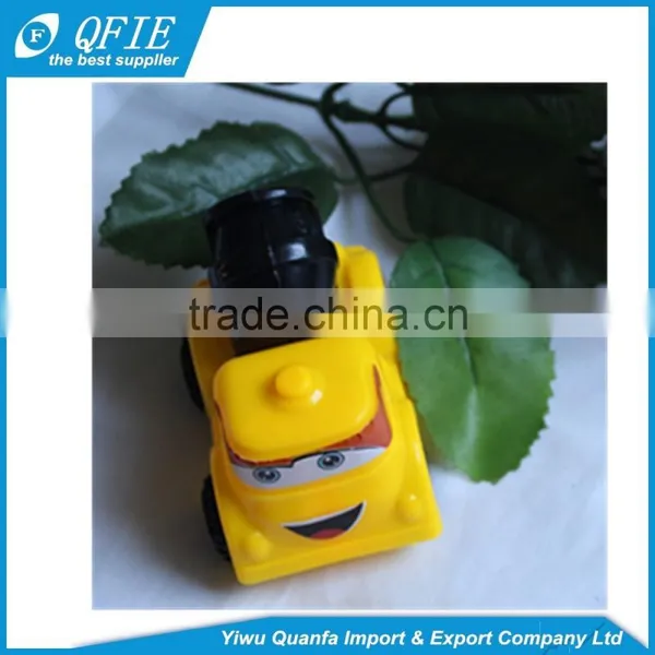 Hot Selling Cheap Mini Plastic Engineering Pull Back Car Toy for Gashapon photo-3