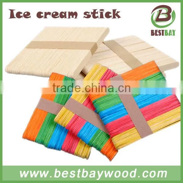 Custom Printed 114mm Wooden Ice Cream Stick photo-4