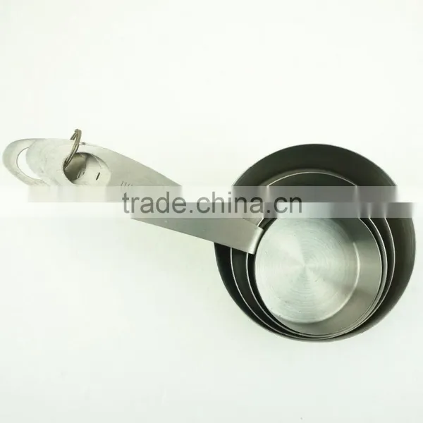 42136 4pcs Stainless Steel Nesting Measuring Cups and Spoons Set photo-2
