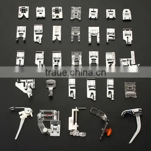 Cheap 32 PCS Sewing Machine Presser Foot Feet Tool For Brother Singer Janome Domestic photo-2