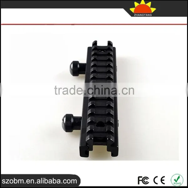 Aluminum Alloy Tacitcal Flashlight Scope Mount 21mm Guide Rail Weaver photo-4