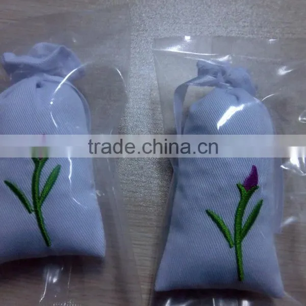 Linen Embroider Lavender Sachet photo-2