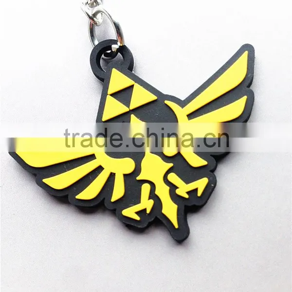 2016 Custom Low Price Plastic Keychain 3d Soft Pvc Keychain photo-5
