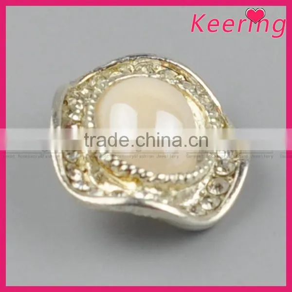 Vogue Hotsale Latest Design Acrylic Rhinestone Button Pins for Garments From Keering WBK-1459 photo-4