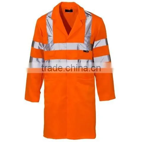 Hi Vis Coat for Construction and Safety photo-2
