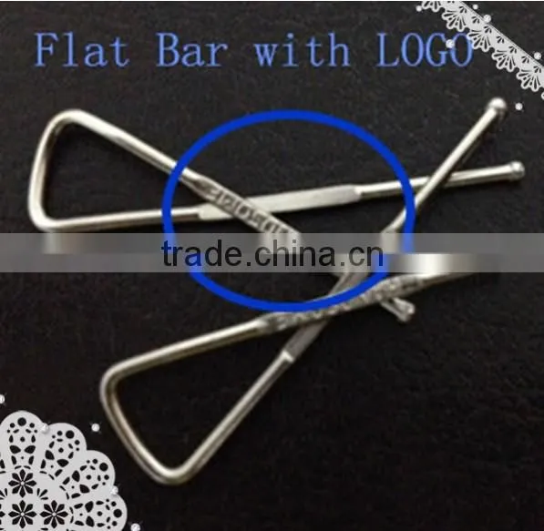 X Shape Shirt Packaging Metal Collar Clip photo-2
