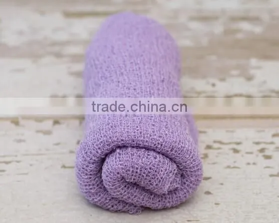 Multiple Color and Size Newborn Rayon Wrap Baby Stretch Knit Wrap Photo Props Newborn Photography photo-4