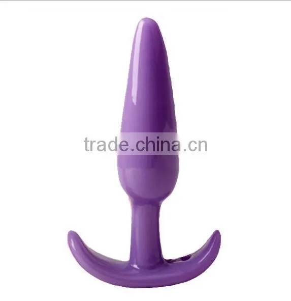 Hot Selling Silicone Flashing Light Anal Butt Plug for Gay photo-4
