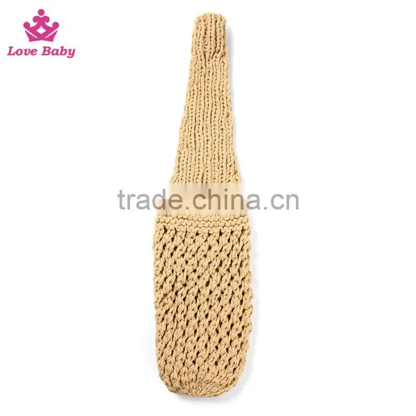 Photography Prop Crochet Baby Swaddle Baby Sleeping Bag Knitted Baby Hat Photo Prop LBP20160218-34 photo-3