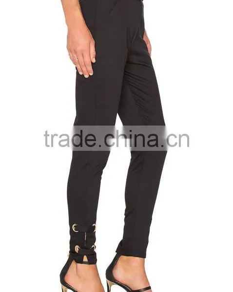 4509 Runwaylover Ladies Hot Sale Tie up Slim Tight Pants photo-2