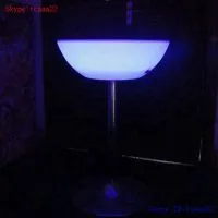Acrylic Led Glow Cocktail Bar Table photo-3
