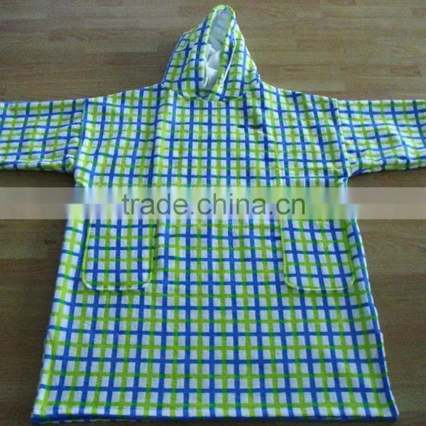 Printed Velour Bathrobe