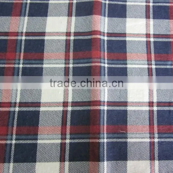 100% Cotton Flannel Plain Fabric for Men's Shirts photo-4